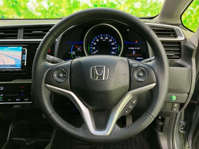 フィットハイブリッド ハイブリッド・Lパッケージ 保証書/純正 SDナビ/シート ハーフレザー/ドライブレコーダー 前後/ヘッドランプ LED/Bluetooth接続/ETC/EBD付ABS/横滑り防止装置/アイドリングストップ/バックモニター(14枚目)