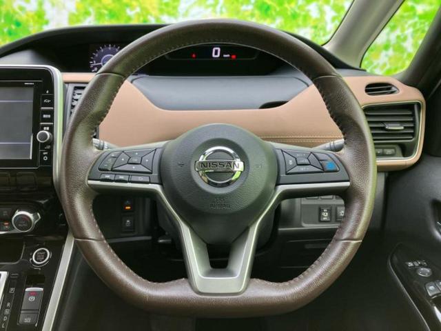 セレナ ハイウェイスターGプロパイロットエディション 新品タイヤ/純正 9インチ SDナビ/フリップダウンモニター 純正 11インチ/衝突安全装置/両側電動スライドドア/車線逸脱防止支援システム/シート ハーフレザー/プロパイロット 衝突被害軽減システム(11枚目)