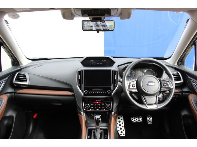 フォレスター Ａｄｖａｎｃｅ　ダイアトーン８インチフルセグサウンドナビ　フロント・サイド・リヤカメラ　ＥＴＣ２．０　本革シート　パワーリヤゲート　Ｘ－ＭＯＤＥ　リヤビークルディテクション　ドライバーモニタリングシステム　ＳＩ－ＤＲＩＶＥ　シートポジションメモリー（6枚目）