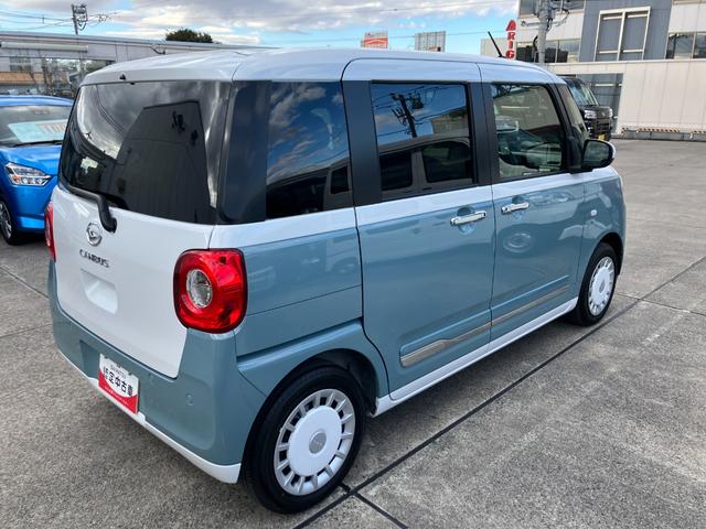 ムーヴキャンバス ストライプスＧ　保証　新車保証・まごころ保証　１年間・走行距離無制限付き（24枚目）