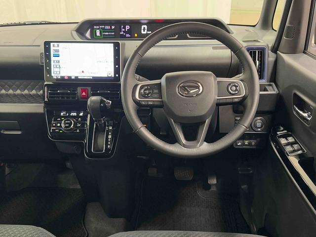 タント カスタムＲＳスタイルセレクション　純正ナビ　ＥＴＣ　ドラレコ　保証　まごころ保証　１年間・走行距離無制限付き　純正９インチナビ　ＥＴＣ車載器　ドライブレコーダー　バックカメラ　キーフリーシステム　ＬＥＤヘッドランプ　ＬＥＤフォグランプ　両側電動スライドドア（3枚目）