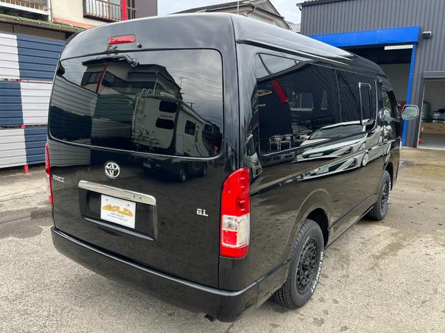 ハイエースワゴン GL アイシート2脚 新品Weds16AW 4WD 社外オートステップ SDナビ バックモニター 後席モニター パワスラ ETC ミラー一体型バックモニター(6枚目)