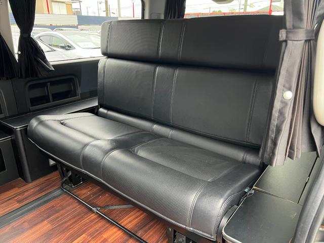 ハイエースワゴン GL アイシート2脚 新品Weds16AW 4WD 社外オートステップ SDナビ バックモニター 後席モニター パワスラ ETC ミラー一体型バックモニター(16枚目)