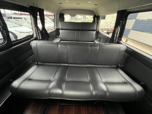 ハイエースワゴン GL アイシート2脚 新品Weds16AW 4WD 社外オートステップ SDナビ バックモニター 後席モニター パワスラ ETC ミラー一体型バックモニター(28枚目)