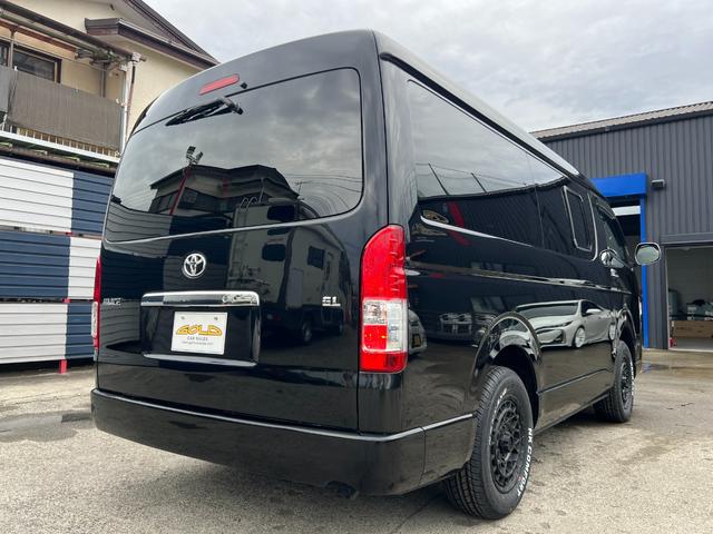 ハイエースワゴン GL アイシート2脚 新品Weds16AW 4WD 社外オートステップ SDナビ バックモニター 後席モニター パワスラ ETC ミラー一体型バックモニター(41枚目)