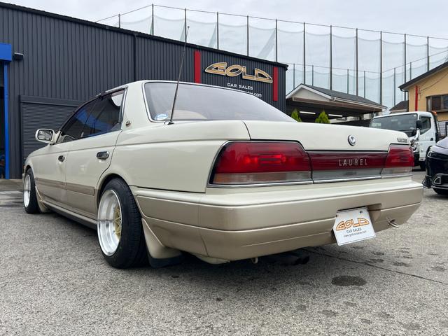 ローレル メダリスト 新品スターシャーク14AW タイヤ 新品社外車高調 純正オーディオ パワーウィンドウ 電格ミラー オートライト(31枚目)