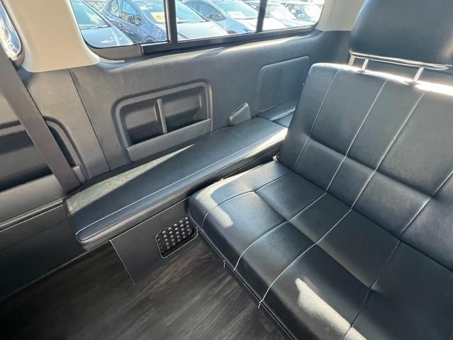 ハイエースワゴン ＧＬ　内装架装　ｉＳｅａｔ２脚　社外エアロ　ＭＫＷ１６ＡＷ　ローダウン　社外ＳＤナビ　バックモニター　１０．１型後席モニター　ＥＴＣ　パワスラ　前後式ドラレコ（23枚目）