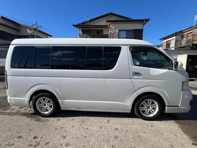 ハイエースワゴン ＧＬ　内装架装　ｉＳｅａｔ２脚　社外エアロ　ＭＫＷ１６ＡＷ　ローダウン　社外ＳＤナビ　バックモニター　１０．１型後席モニター　ＥＴＣ　パワスラ　前後式ドラレコ（39枚目）