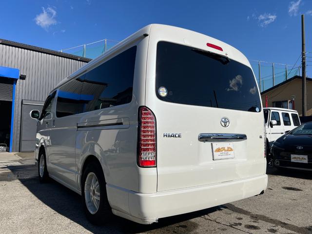 ハイエースワゴン ＧＬ　内装架装　ｉＳｅａｔ２脚　社外エアロ　ＭＫＷ１６ＡＷ　ローダウン　社外ＳＤナビ　バックモニター　１０．１型後席モニター　ＥＴＣ　パワスラ　前後式ドラレコ（43枚目）