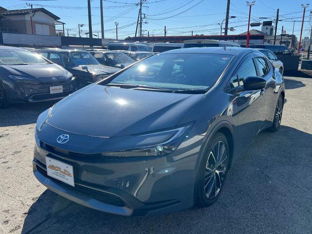 プリウス G 純正8型ディスプレイナビ パノラミックビューモニター ビルトインETC2.0 プリクラッシュセーフティ BSM SEA クリアランスソナー レーンディパーチャーアラート 前席シートヒーター クルコン(3枚目)