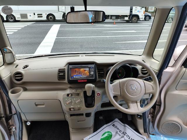 N-BOX G プッシュスタート 実走3万キロ台 ナビゲーション 地デジTV アイドリングストップ ETC 両側スライドドア(21枚目)