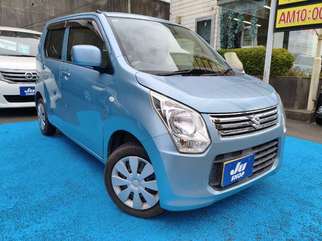 ワゴンＲ ＦＸ　禁煙　ＢＬＵＥＴＯＯＴＨ　キーレス　盗難防止　フルフラット　ナビＴＶ　ＥＴＣ装着車　衝突安全ボディ　ＤＶＤプレーヤー　ＵＳＢ　記録簿有り　Ａストップ　ワンセグ　ＡＵＴＯエアコン　誤発信抑制機能（6枚目）