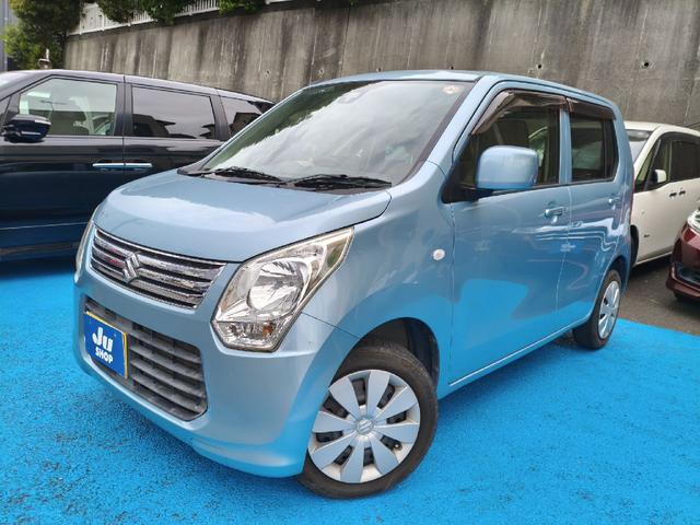 ワゴンＲ ＦＸ　禁煙　ＢＬＵＥＴＯＯＴＨ　キーレス　盗難防止　フルフラット　ナビＴＶ　ＥＴＣ装着車　衝突安全ボディ　ＤＶＤプレーヤー　ＵＳＢ　記録簿有り　Ａストップ　ワンセグ　ＡＵＴＯエアコン　誤発信抑制機能（8枚目）