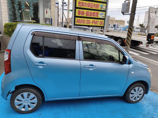 ワゴンＲ ＦＸ　禁煙　ＢＬＵＥＴＯＯＴＨ　キーレス　盗難防止　フルフラット　ナビＴＶ　ＥＴＣ装着車　衝突安全ボディ　ＤＶＤプレーヤー　ＵＳＢ　記録簿有り　Ａストップ　ワンセグ　ＡＵＴＯエアコン　誤発信抑制機能（10枚目）