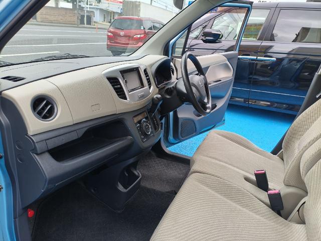 ワゴンＲ ＦＸ　禁煙　ＢＬＵＥＴＯＯＴＨ　キーレス　盗難防止　フルフラット　ナビＴＶ　ＥＴＣ装着車　衝突安全ボディ　ＤＶＤプレーヤー　ＵＳＢ　記録簿有り　Ａストップ　ワンセグ　ＡＵＴＯエアコン　誤発信抑制機能（20枚目）