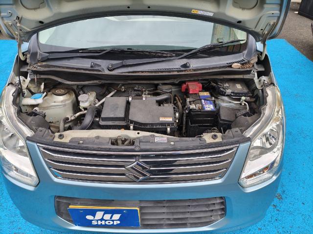 ワゴンＲ ＦＸ　禁煙　ＢＬＵＥＴＯＯＴＨ　キーレス　盗難防止　フルフラット　ナビＴＶ　ＥＴＣ装着車　衝突安全ボディ　ＤＶＤプレーヤー　ＵＳＢ　記録簿有り　Ａストップ　ワンセグ　ＡＵＴＯエアコン　誤発信抑制機能（54枚目）