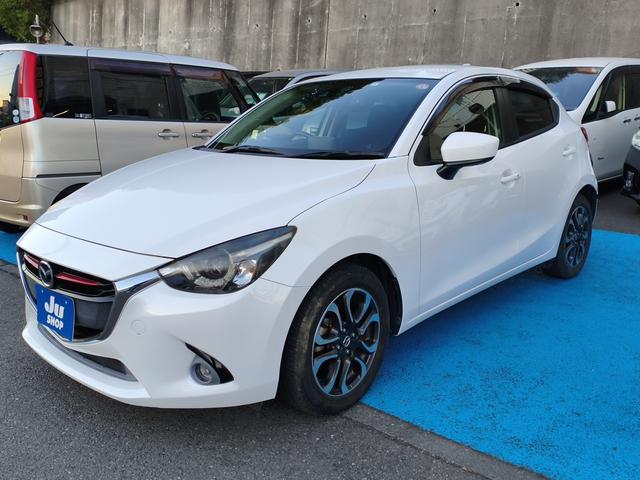 デミオ XDツーリング プッシュスタート ナビゲーション 地デジTV クルーズコントロール パドルシフト シートヒーター ステアリングリモコン ウィンカーミラー ドライブレコーダ前後(8枚目)