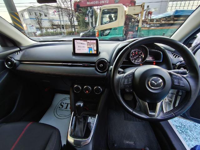 デミオ XDツーリング プッシュスタート ナビゲーション 地デジTV クルーズコントロール パドルシフト シートヒーター ステアリングリモコン ウィンカーミラー ドライブレコーダ前後(28枚目)