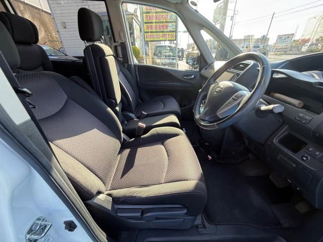 セレナ ハイウェイスター Vセレクション プッシュスタート ナビゲーション 地デジTV 両側パワースライドドア キセノンライト バックモニター クルーズコントロール(57枚目)