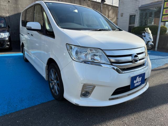 セレナ ハイウェイスター Vセレクション プッシュスタート ナビゲーション 地デジTV 両側パワースライドドア キセノンライト バックモニター クルーズコントロール(61枚目)