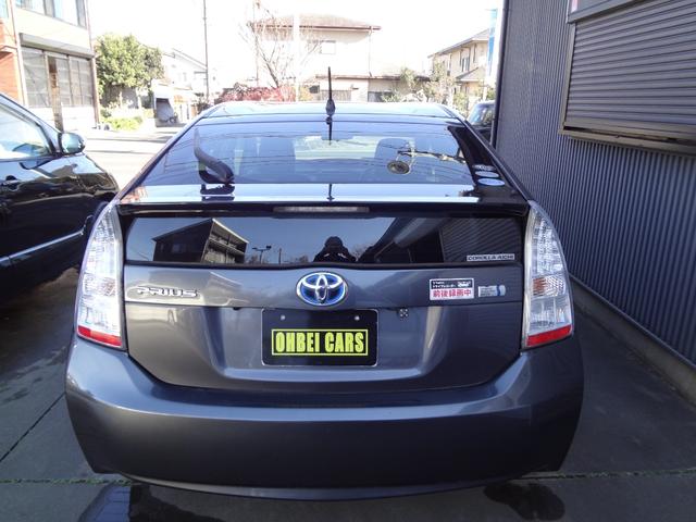 プリウス S LEDエディション 純正ナビ TV バックカメラ ETC スマートキー(6枚目)