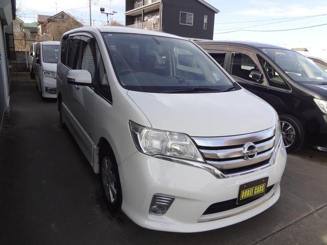 セレナ ハイウェイスター S-ハイブリッド 純正ナビ TV スマートキー プッシュスタート バックカメラ 片側パワースライド LEDヘッドライト クルーズコントロール オートエアコン 純正16インチAW(2枚目)