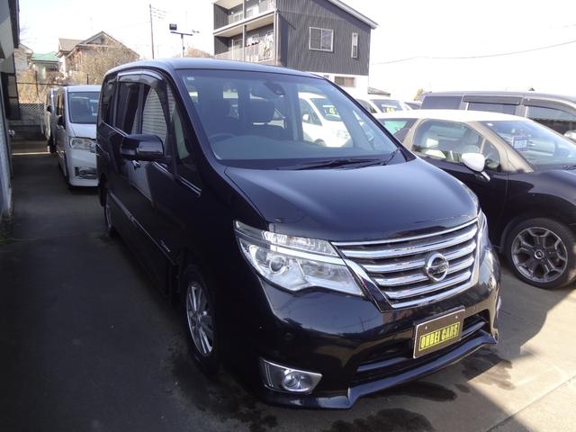 セレナ ハイウェイスター S-ハイブリッド 純正ナビ TV アラウンドビューモニターミラー スマートキー ETC 純正15インチAW 両側スライドドア 8人乗り(2枚目)