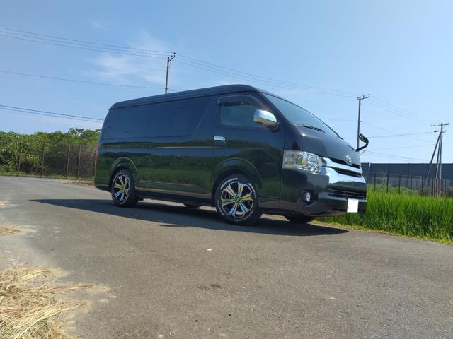 ハイエースワゴン 後期　プッシュスタート　ベットキット付　電動スライドドア（3枚目）