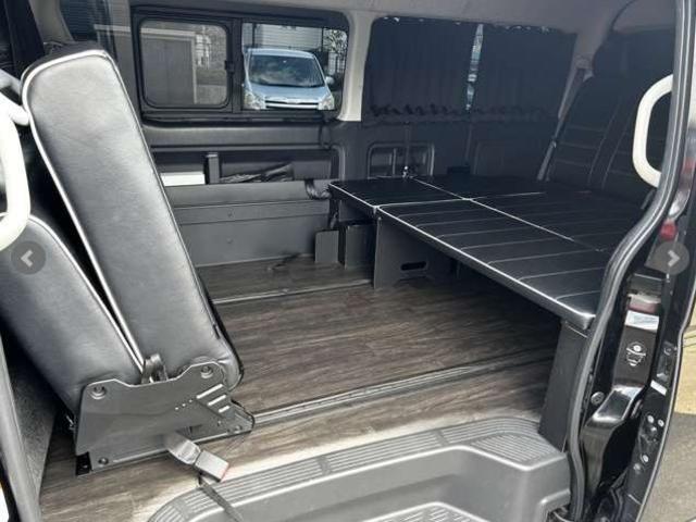ハイエースワゴン 後期　プッシュスタート　ベットキット付　電動スライドドア（10枚目）