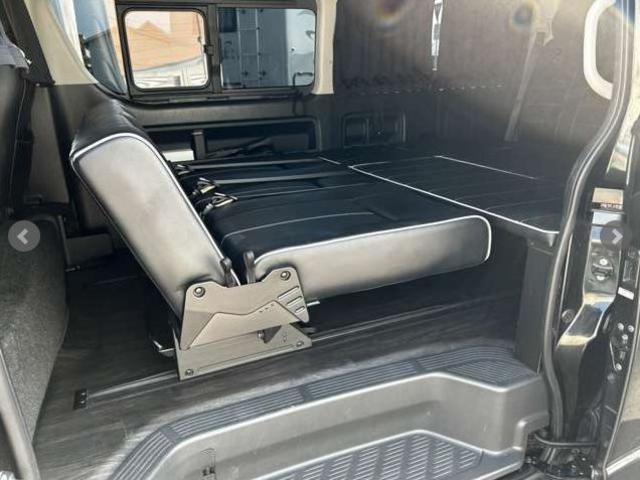 ハイエースワゴン 後期　プッシュスタート　ベットキット付　電動スライドドア（12枚目）
