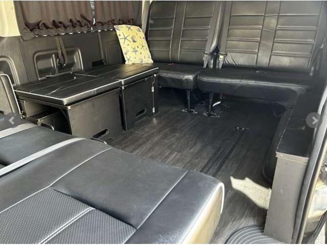 ハイエースワゴン 後期　プッシュスタート　ベットキット付　電動スライドドア（15枚目）