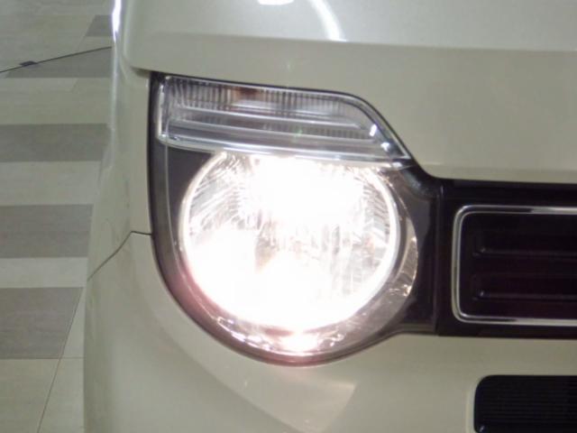 ハロゲンヘッドライトを装備してます。