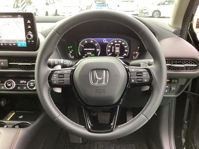 ZR-V e:HEVX 禁煙車 当社試乗車 コネクテッドディスプレー Rカメラ フルセグTV Bluetooth USB シートヒーター 電動テールゲート  緊急通報システム バックモニター ブレーキサポート 前後センサー(17枚目)