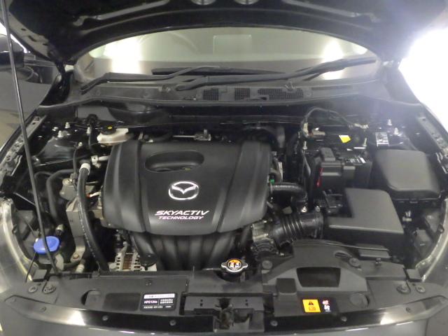 デミオ 13SLパッケージ 禁煙車 純正ナビ フルセグTV CD/DVD再生 Bluetooth接続 USB×2 AUX LEDライト SPORTSモード切替 キーレスエントリー WSRS エアコン スマートブレーキ ESC(14枚目)