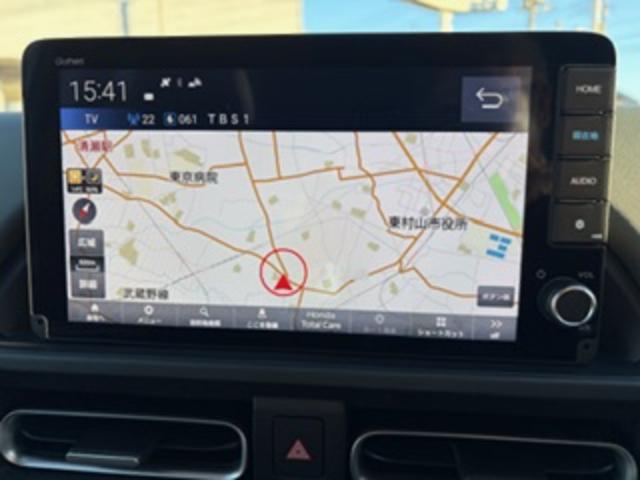 フリード クロスター 禁煙車 9インチナビ フルセグTV USB接続 Bluetooth接続 AppleCarPlay AndroidAuto フロントドラレコ LEDライト ETC ECONモード 地デジフルセグ ESC(7枚目)