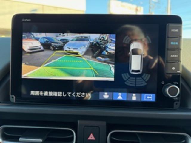 フリード クロスター 禁煙車 9インチナビ フルセグTV USB接続 Bluetooth接続 AppleCarPlay AndroidAuto フロントドラレコ LEDライト ETC ECONモード 地デジフルセグ ESC(8枚目)
