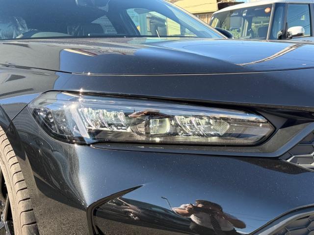 シビック RS 当社デモカー 禁煙車 コネクテッドディスプレー Googleマップ USB接続 Bluetooth接続 AppleCarPlay AndroidAuto フルセグTV フロントドラレコ LEDヘッド(6枚目)