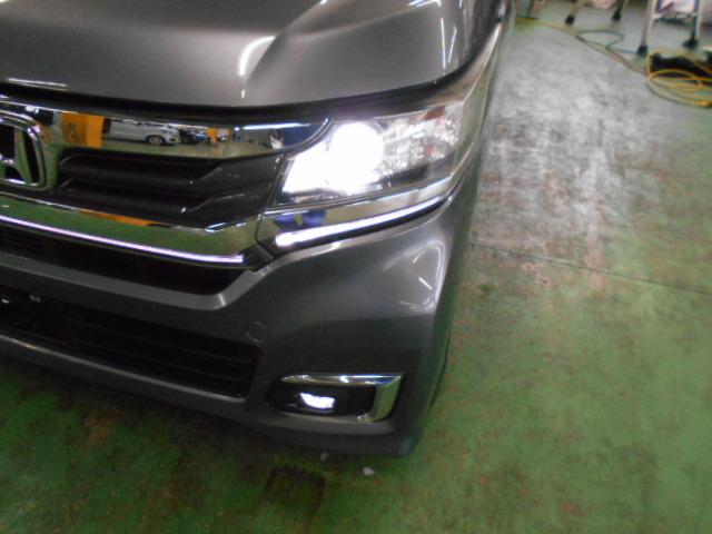 N-WGNカスタム G・Lパッケージ 純正ナビ BT フルセグ MR リアカメラ HID ETC クルコン 禁煙車 横滑り防止システム スマートキー&プッシュスタート ナビTV ベンチシ-ト USB バックモニター 地デジTV WSRS(10枚目)