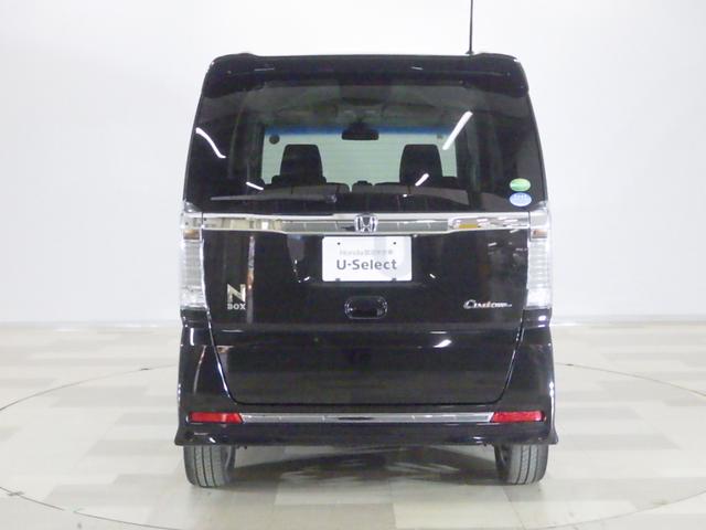 Ｎ－ＢＯＸカスタム Ｇ・ターボＬパッケージ　禁煙車　７インチナビ　リアカメラ　両側電動スライドドア　サイドカーテンエアバッグ付き　オートミラー　ＢＴ接続　ＡＵＴＯエアコン　ナビＴＶ　地デジテレビ　Ｂカメ　サイドカーテンエアバック　ワンオナ　ＰＳ（7枚目）