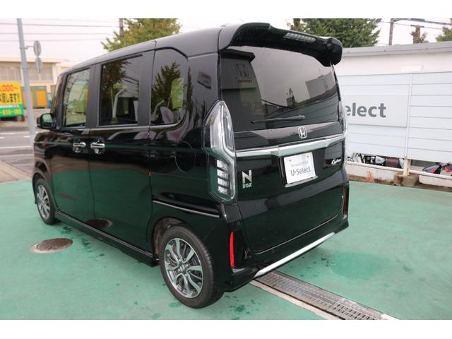 Ｎ－ＢＯＸカスタム Ｌ　両席電動スライドドア　電動格納ミラ－　１オーナー　車線逸脱警報装置　サイドエアバッグ　ナビＴＶ　シートヒータ　ベンチシート　点検記録簿　キーフリーシステム　ＬＥＤライト　リアカメ　ＡＣ　スマキー（5枚目）