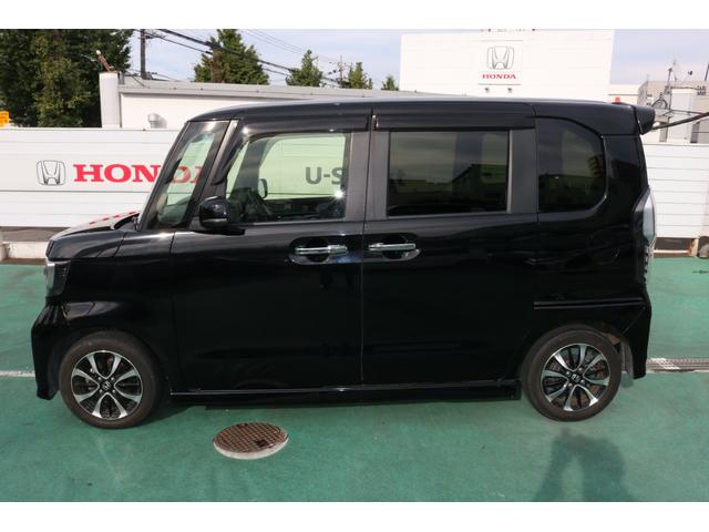 Ｎ－ＢＯＸカスタム Ｇ・ＥＸホンダセンシング　衝突被害軽減装置　エアコン　電動格納ミラー　ＰＷ　ワンオーナー車　両側スライド片側電動ドア　ドライブレコーダー　キーフリーシステム　ナビＴＶ　サイドエアバッグ　レーンアシスト（4枚目）