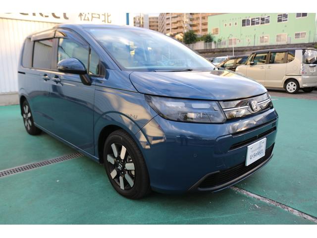 フリード e:HEVエアーEX 360°カメラ 衝突軽減システム オートマチックハイビーム 横滑り防止装置 クルーズコントロール サイドカーテンエアバック LEDランプ フルセグTV レーンキープ ETC装備(8枚目)