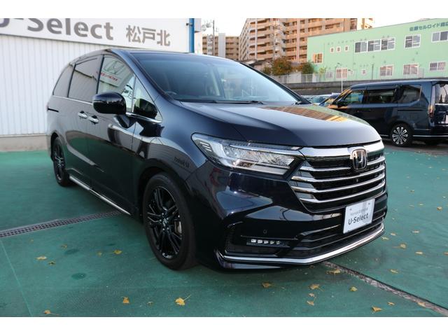 オデッセイ アブソルート・ＥＸ　整備記録簿　ＬＫＡＳ　シ－トヒ－タ－　バックモニター　フロントカメラ　スマ－トキ－　３列シート　ＤＶＤ再生　サイドカメラ　オートクルーズコントロール　パワーウィンドウ　エアバック（8枚目）