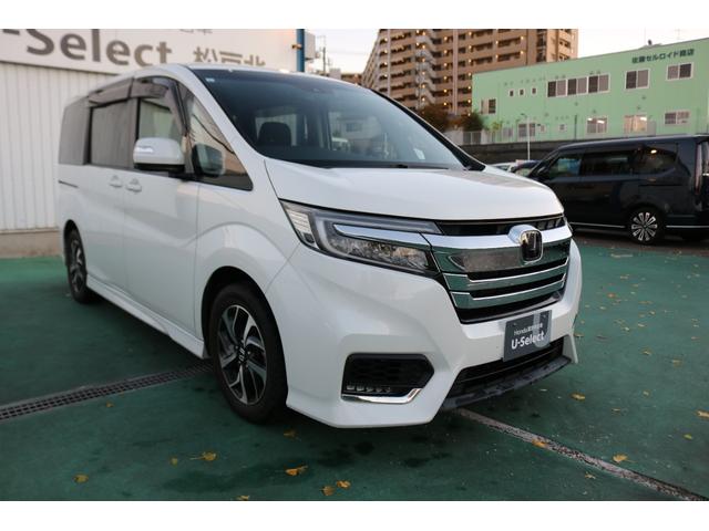 ステップワゴンスパーダ スパーダホンダセンシング LKA 助手席エアバッグ ワンオーナ- Wパワスラ 記録簿有 地デジ サイドエアバッグ LEDライト 電動格納ドアミラー 横滑り防止システム オートエアコン リアカメラ(8枚目)