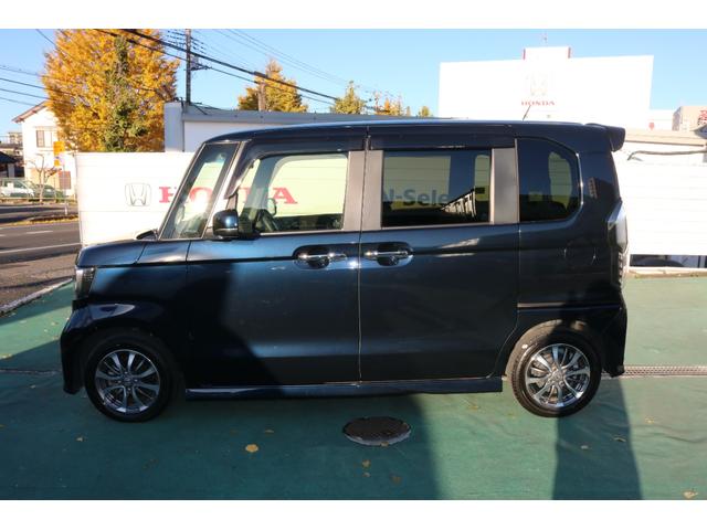 N-BOXカスタム L 両席電動スライドドア 電動格納ミラ- 1オーナー 車線逸脱警報装置 サイドエアバッグ ナビTV シートヒータ ベンチシート 点検記録簿 キーフリーシステム LEDライト リアカメ AC スマキー(4枚目)