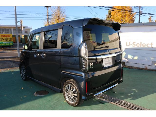 N-BOXカスタム L 両席電動スライドドア 電動格納ミラ- 1オーナー 車線逸脱警報装置 サイドエアバッグ ナビTV シートヒータ ベンチシート 点検記録簿 キーフリーシステム LEDライト リアカメ AC スマキー(5枚目)