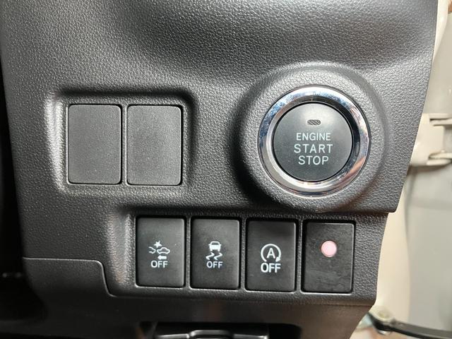 プッシュボタンスタート付だから、ラクラクエンジン始動！