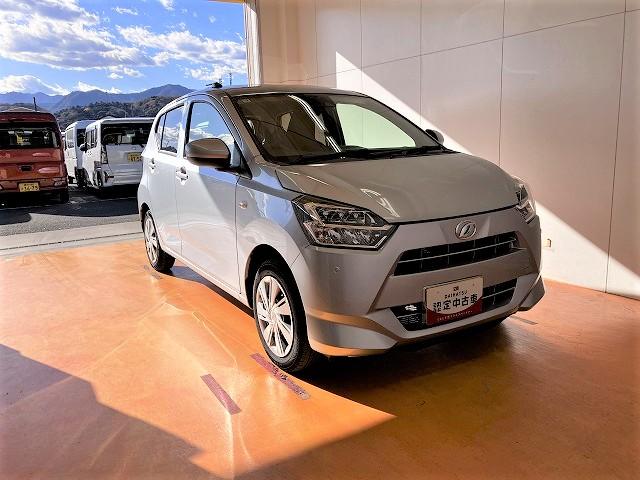 ミライース X SAIII サポカーSワイド適合 エアコン Bカメラ コーナーセンサー 光軸調整ダイヤル オートハイビーム アイドリングストップ 横滑り防止機能 誤発進抑制機能 電動格納ミラー パワーウインドウ キーレス(7枚目)