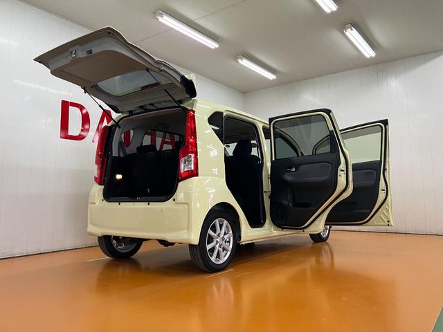 ムーヴ Xターボ SA 4WD スマアシ Bカメラ ステアリングスイッチ オートエアコン Pスタート エコアイドル 横滑り防止機能 誤発進抑制機能 光軸調整ダイヤル 電動格納ミラー キーフリー(9枚目)