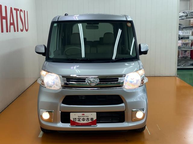 タント Ｘターボ　ＳＡ　スマアシ　ミラクルオープンドア　ステアリングスイッチ　オートエアコン　ＵＳＢ接続端子　片側オートスライドドア　Ｐスタート　エコアイドル　横滑り防止機能　誤発進抑制機能　電動格納ミラー　キーフリー（4枚目）